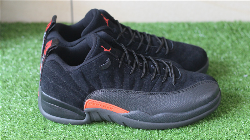 Air Jordan 12 Retro Low Olive Black Max Orange